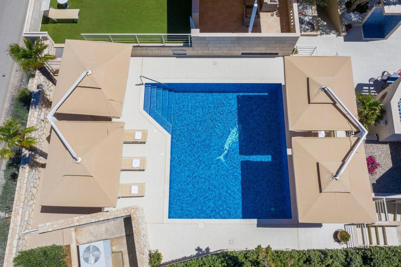 Ferienwohnung Pool Terrace Sea View Sarkic Novalja Exterior foto
