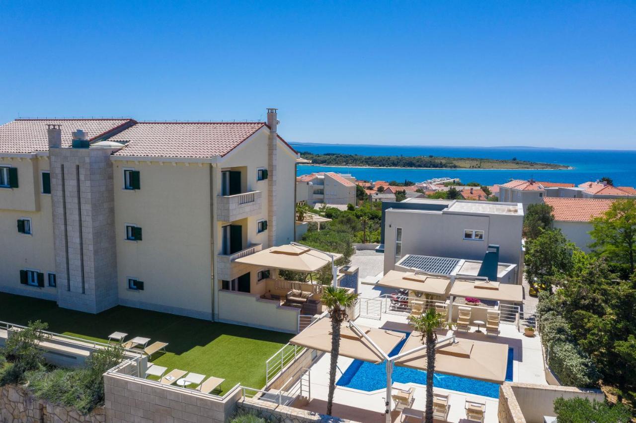 Ferienwohnung Pool Terrace Sea View Sarkic Novalja Exterior foto